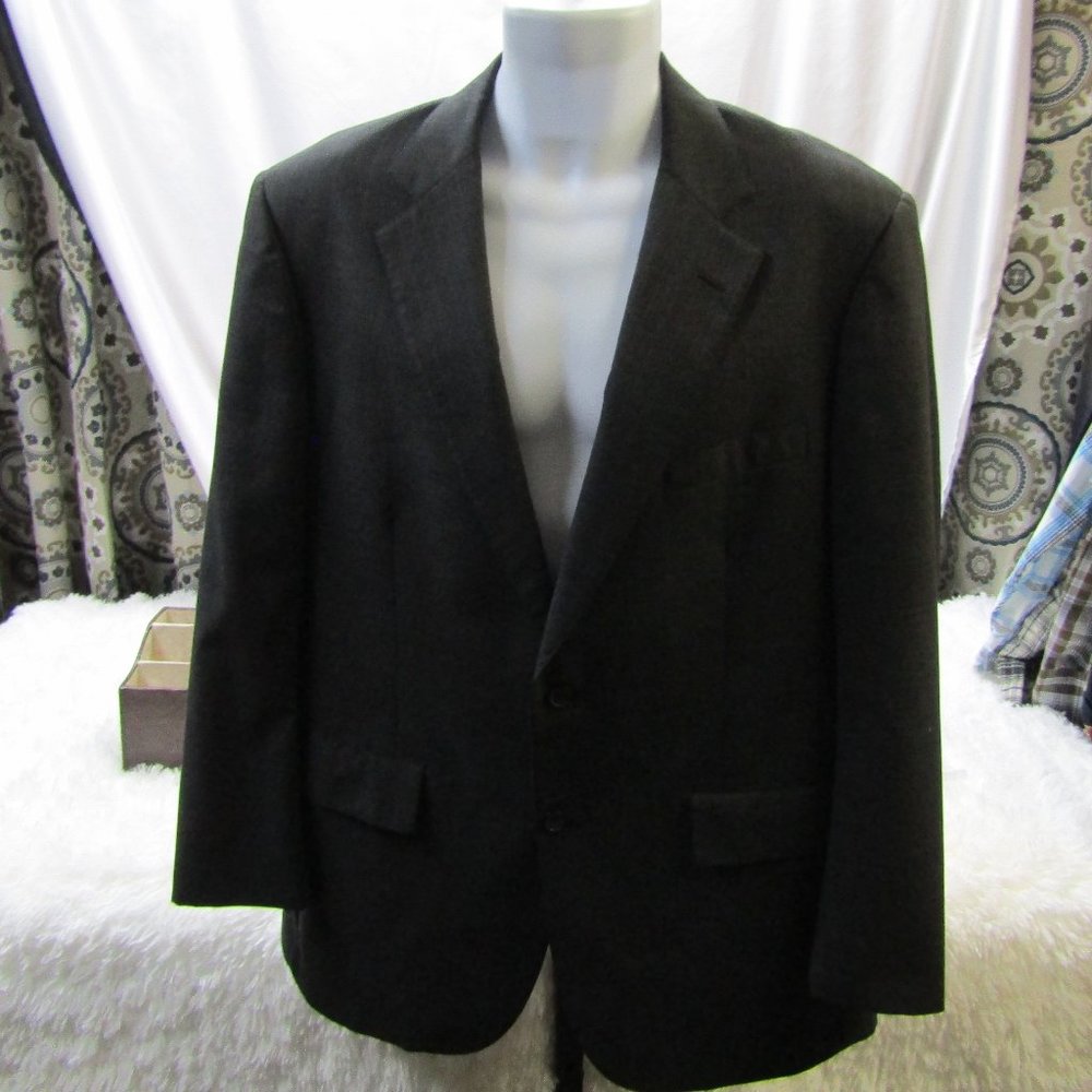 Brooks Brothers Grey Pinstriped Dress Jkt Sz 41R